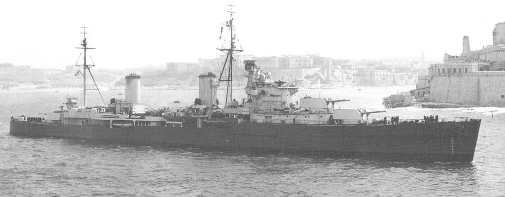 In October 1941, the Arethusa-class light cruisers HMS Penelope and Aurora departed Scapa for Malta where together they would serve 